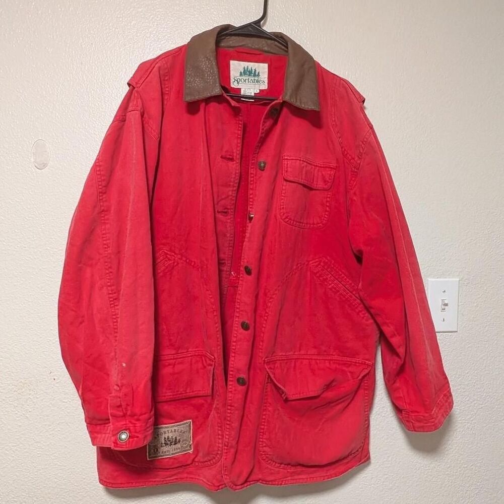 Vintage-supply Men's Red Jacket